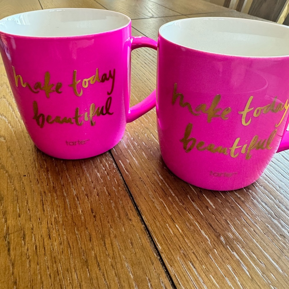 Tarte Make Today Beautiful Mugs, set of 2 - Picture 3 of 15